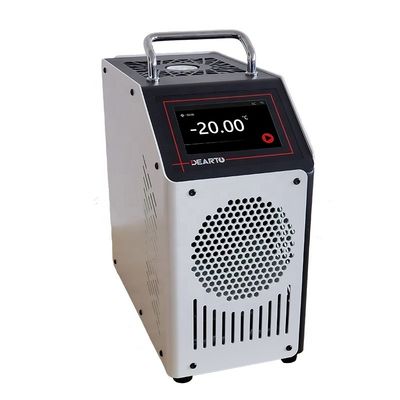 Énergie 220 VAC Calibrateur de température portable à bloc sec avec résolution de 0,01 degré C