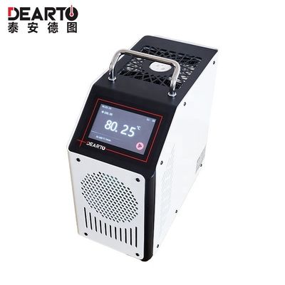 0.01C Résolution d'affichage Fourneau d'étalonnage de température à bloc sec portable -20 à 140C