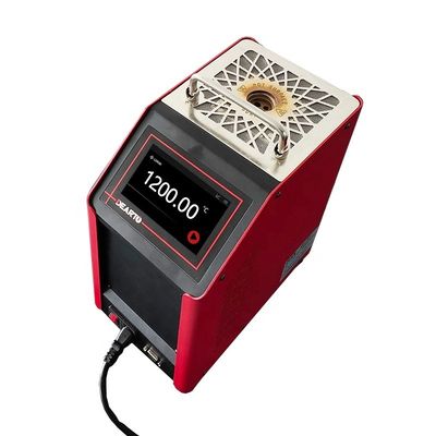 Forneau électronique portable d'étalonnage de température de puits secs jusqu'à 1200 °C pour l'industrie