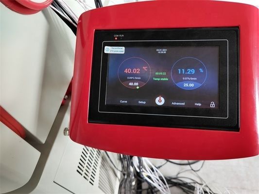 Chambre d'étalonnage de la métrologie de la température et de l'humidité constantes blanches de grande capacité pour le support OEM
