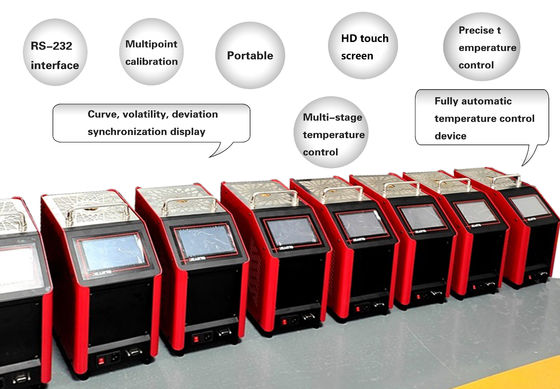 Soutien personnalisé OBM DTL-H Calibrateur à haute température avec USB et four à puits sec