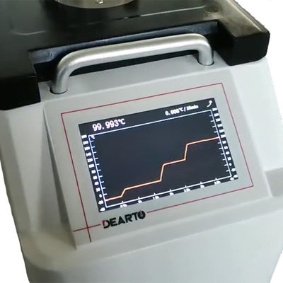 110/220V Cryostat intelligent portable avec bain d'huile pour résistance thermique Pt100 et étalonnage par thermomètre en verre