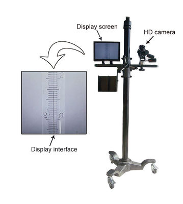 Support personnalisé OBM DTD-02G Thermomètre liquide en verre Lecteur auxiliaire électronique